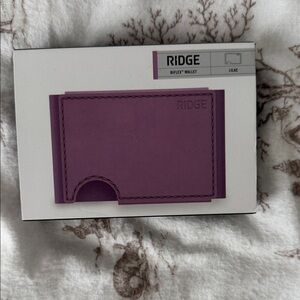 RIDGE Lilac Bifold Card & Key Holder - Slim Men’s Wallet